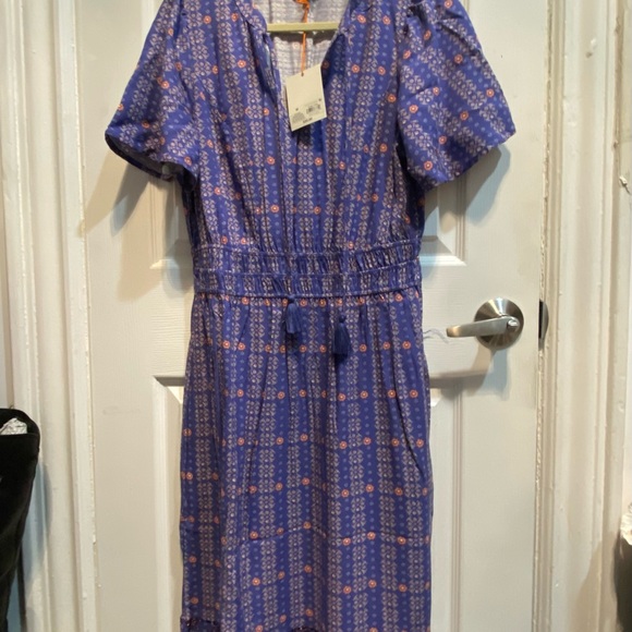 Beautiful purple midi dress - Picture 4 of 4